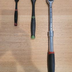Ratchets - 1/2, 3/8, 1/4 in