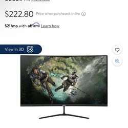 Acer Curved Monitor 