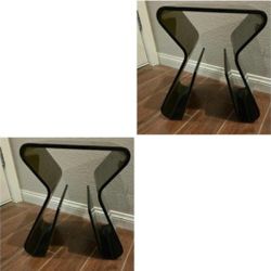 Vintage MCM Mid Mod Acrylic End Table 