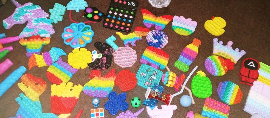 Assorted Fidgets/pop Its