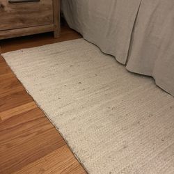 Natural White Boho jute rug, Off White Jute Area Rug, Ivory Beige Rug,