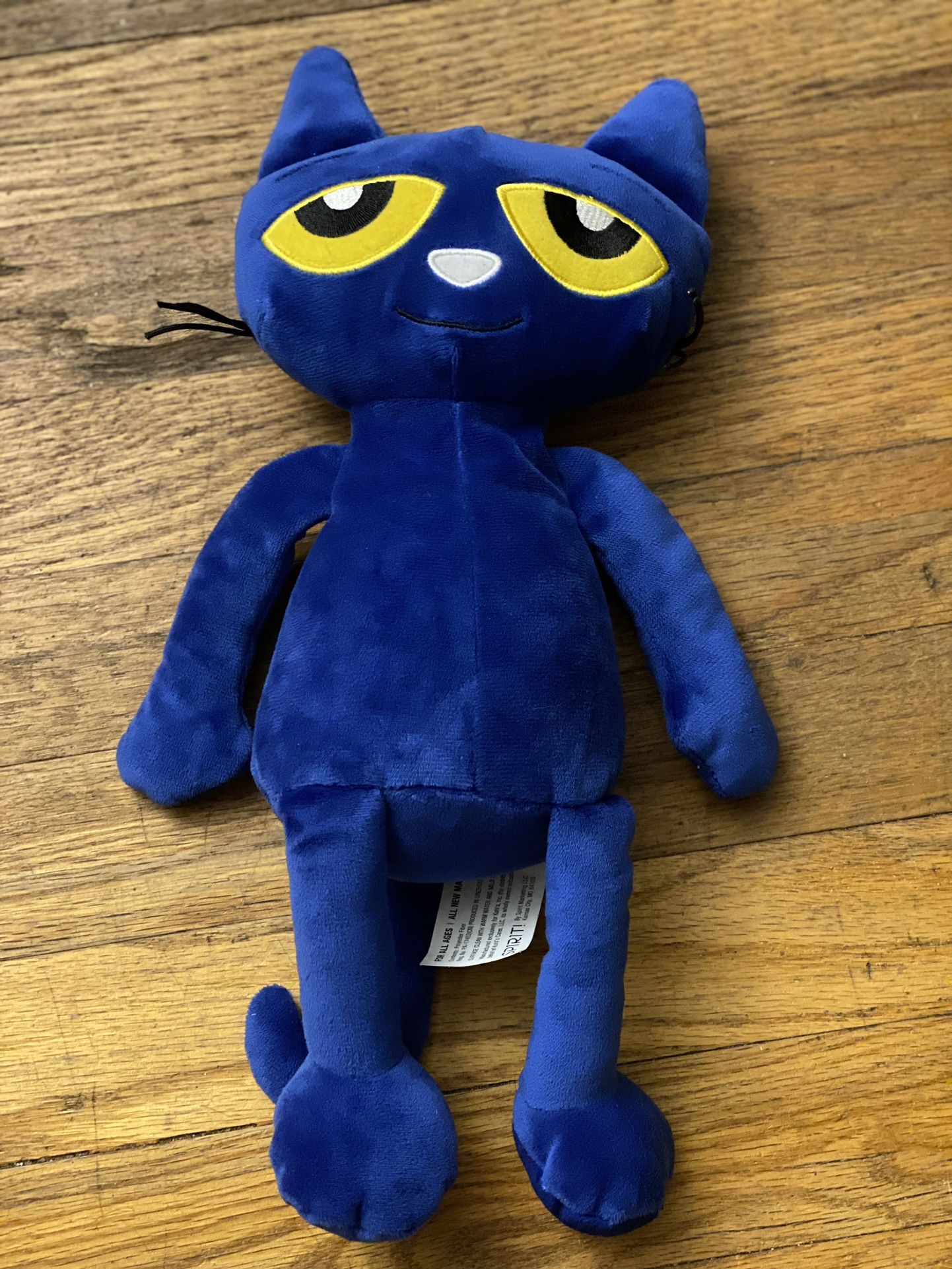 Pete the Cat Plush 14" Blue Stuffed Animal Book Character Toy Khols Cares