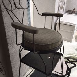 Antique Shoe Shine Chair