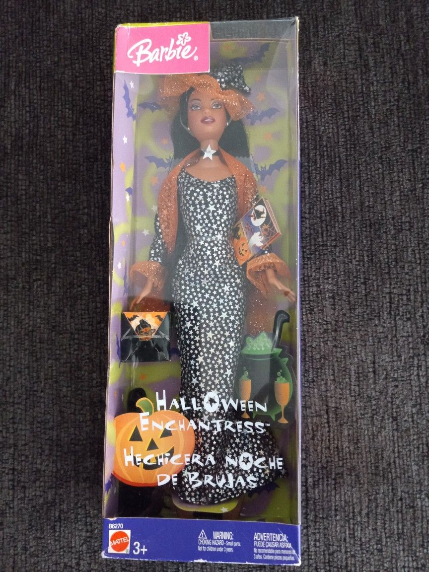 Halloween Enchantress Barbie African American Edition