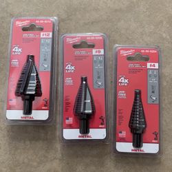 Milwaukee Step Drill Buys