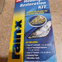 Rain X Headlight Restoration Kit