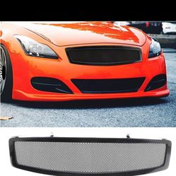 Car Front Grille for Infiniti G G35 G37 2006–2009, Front Bumper Lower Grill, Car Front Radiator Grilles, Sport Racing Grills Car Accessories