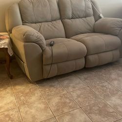 Two Reclining Couches, Also Rocking