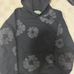 Denim Tears Mono Wreath Hoodie Black XL