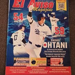El Aviso Magazine Shohei Ohtani - October 2024 - Dodgers