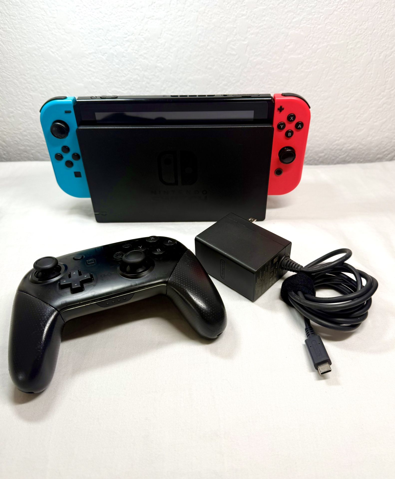Nintendo Switch Console Original Gaming Handheld System With Pro Controller