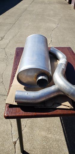 Large truck muffler