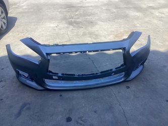 2014-2017 INFINITI Q50  FRONT BUMPER SPORT USED CAPA