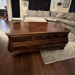 Wooden Coffee Table 