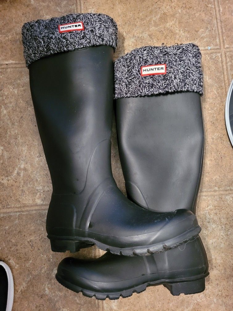 Hunter Women's Size 9 Rain Boots