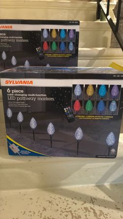 Sylvania 6 piece LED Pathway Markers
