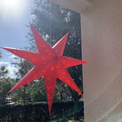 holiday decoration outdoor star