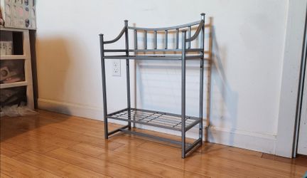 Silver Strong Metal shelf rack