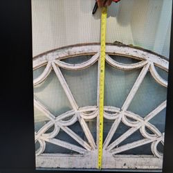 Vintage/ Antique Half Moon Bay Windows