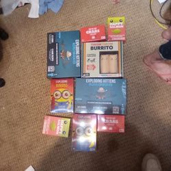 Brand New Board Games And Card Games