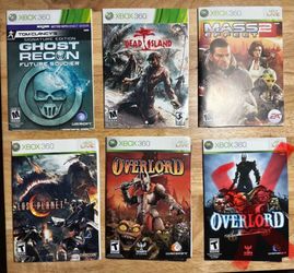 Xbox 360 Games - No Case