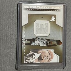 Allen Iverson jersey card