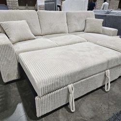 NEW Corduroy  Pull Out Bed