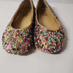 Sequin Ballet Flat