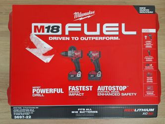 Milwaukee M18 FUEL 2-Tool Combo Kit