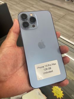 Blue iPhone 13 Pro Max unlocked cash or $50 down