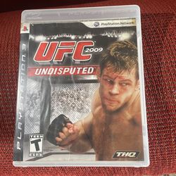 UFC 2009 undisputed for ps3 