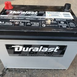 Duralast Platinum AGM Car Truck Battery Group 24F