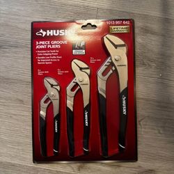 Husky 3-piece groove joint plier