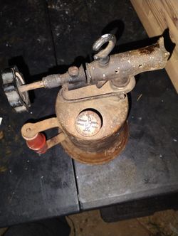 Vintage Brass Kerosene Blowtorch 