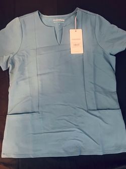 Mandala Scrubs Set Harbor Blue