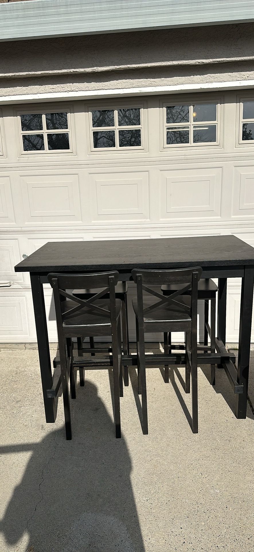 NORDVIKEN Bar table And Four Chairs