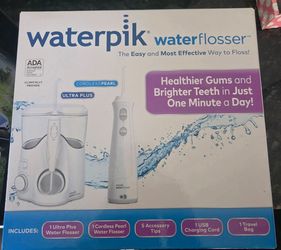 Waterpik Water Flosser Ultra Plus & Cordless Pearl Bundle