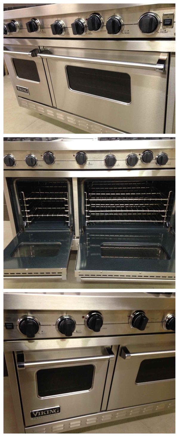 Viking 48" Range VGRC4856GSS Gas Stove 6 Burners Professional