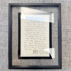 Taylor Swift TTPD RSD Note Framed