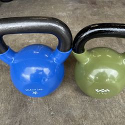 Kettlebell  https://offerup.com/redirect/?o=Si5maXQ= 50bls x1  . Yes4all 60bls x1 