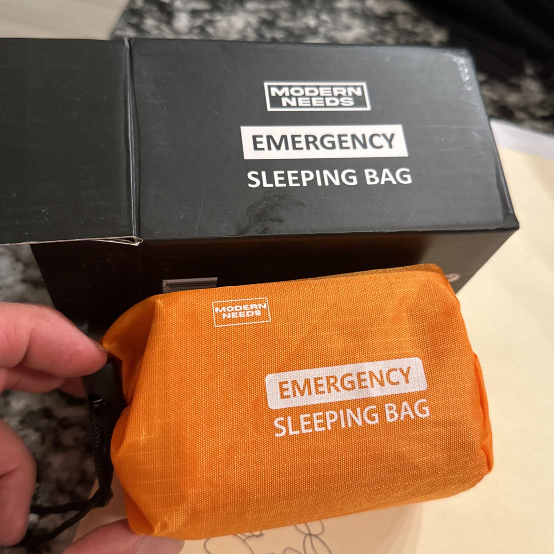 Emergency Sleeping Bag Never Used Brand New 