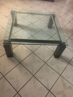 Living Room Glass Table