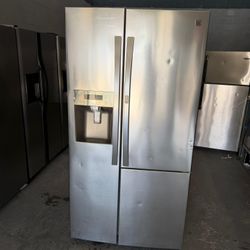 36” LG REFRIGERATOR FRIDGE REFRIGERADOR NEVERA HELADERA WORKING WARRANTY 4 MONTHS DELIVERY FREE MIAMI DADE AND BROWARD COUNTY 