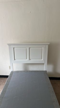 URGENT MOVING SALE - FREE Bed frame + headboard, box spring