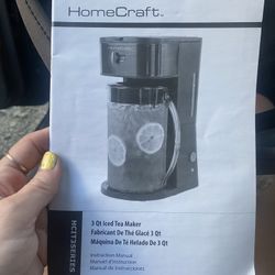 Homecraft 3qt Iced Tea Maker