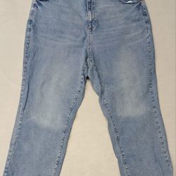 Sonoma (22W) High Rise Straight Womens Denim Jeans