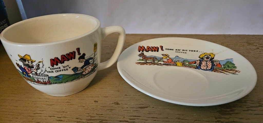 Vintage Cup+Saucer Set