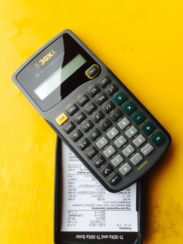 Texas Instruments calculator