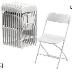 Party Chairs Foldable Chairs Brand New Pack Of 10 