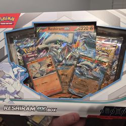 Pokémon reshiram ex box